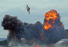 Airshow fuel explosion
